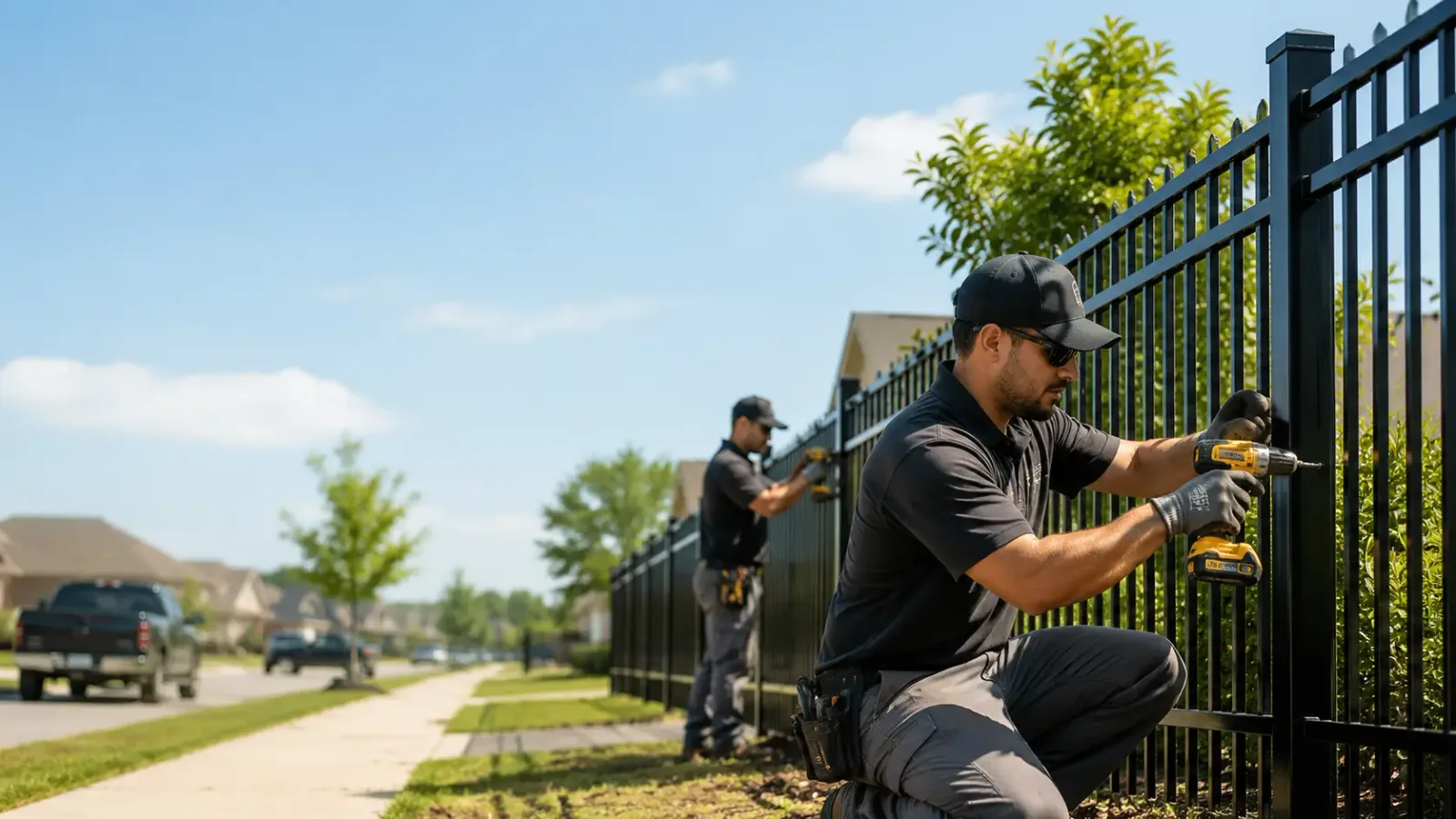 Metal Fence Installation in Winchester, KS